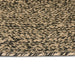 Vloerkleden Naturel en Zwart 300 x 300 cm Jute