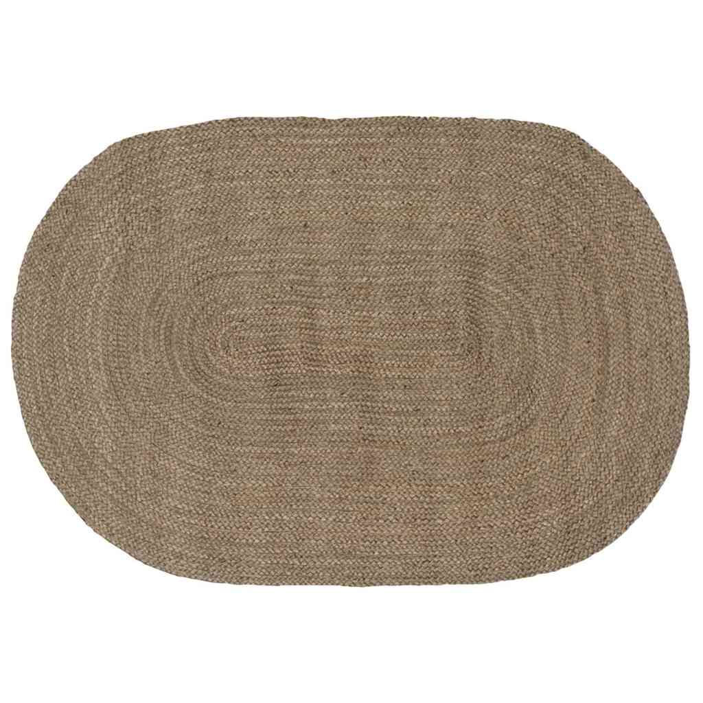 Vloerkleden Grijs 122 x 183 cm Jute