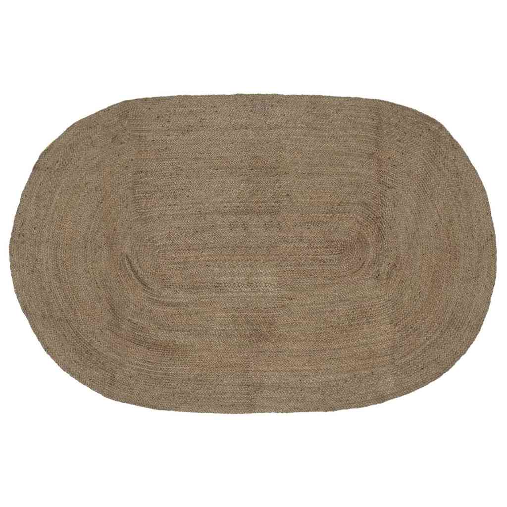 Vloerkleden Grijs 152 x 245 cm Jute