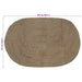 Vloerkleden Grijs 152 x 245 cm Jute
