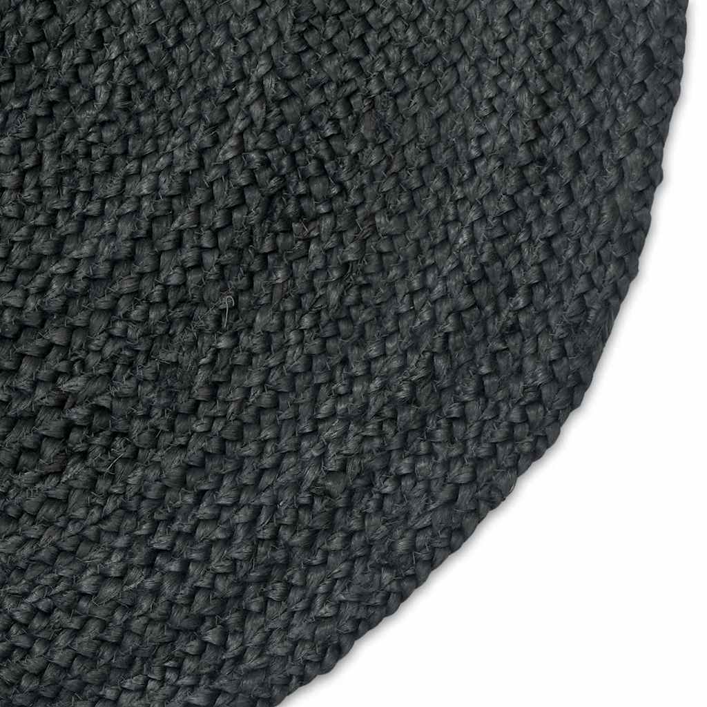 Vloerkleden Donkergrijs 152 x 245 cm Jute
