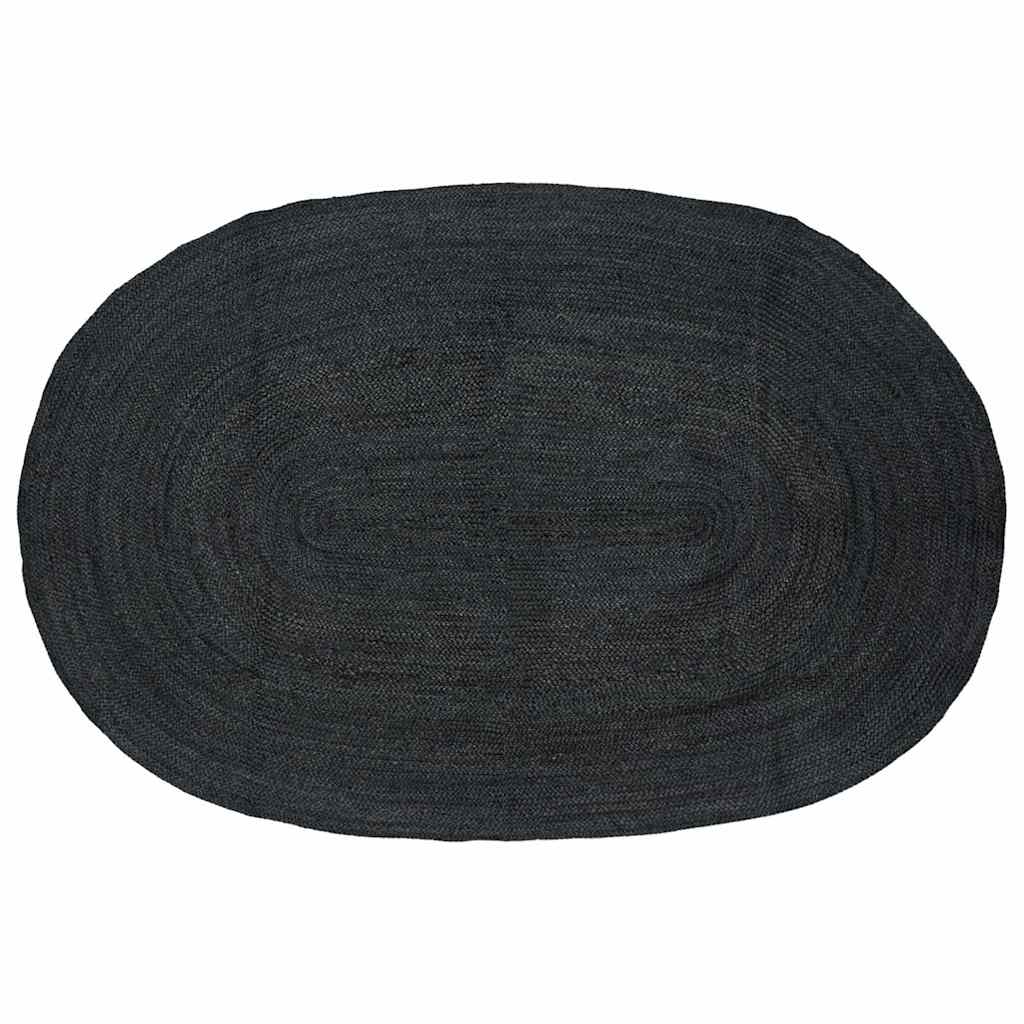 Vloerkleden Donkergrijs 152 x 245 cm Jute