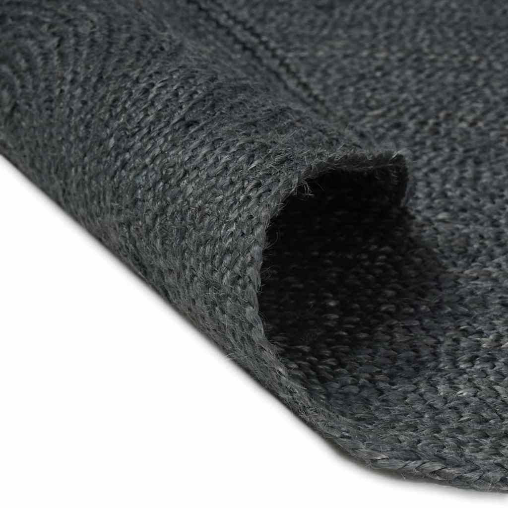Vloerkleden Donkergrijs 205 x 305 cm Jute