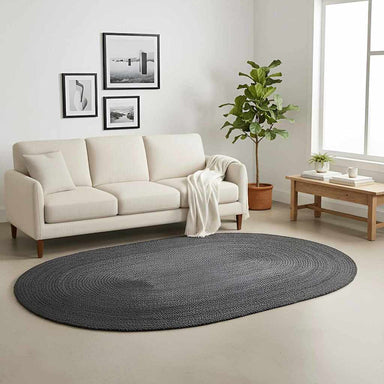 Vloerkleden Donkergrijs 205 x 305 cm Jute