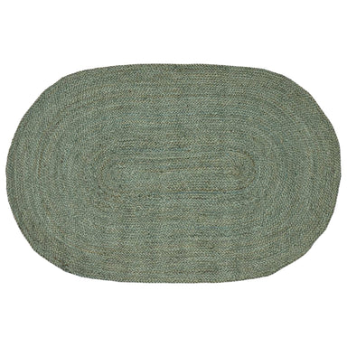 Vloerkleden Olijfgroen 100 x 152 cm Jute