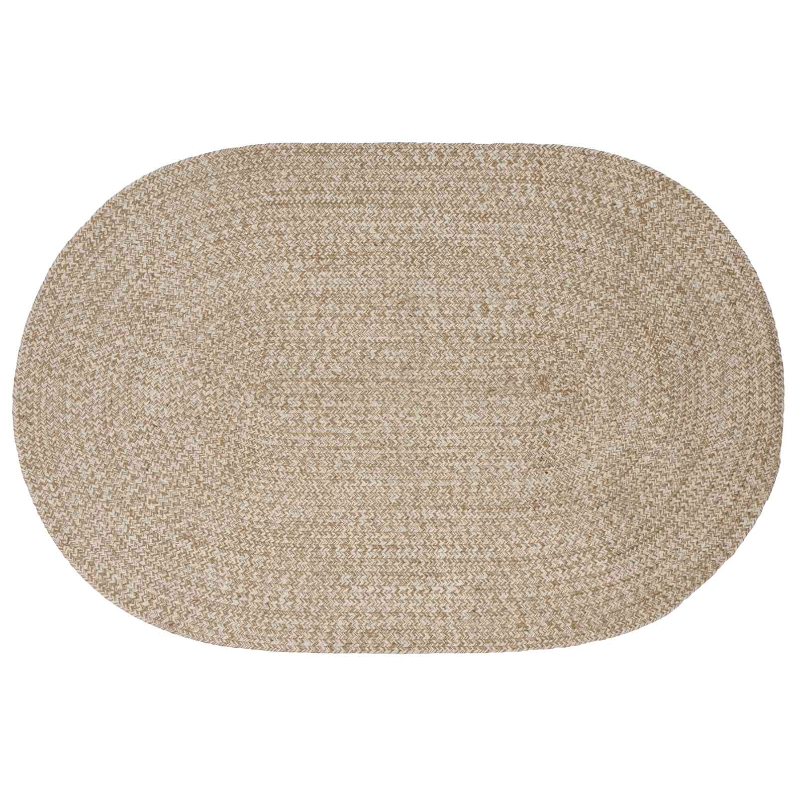 Vloerkleden Wit 100 x 152 cm Jute