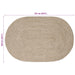 Vloerkleden Wit 100 x 152 cm Jute