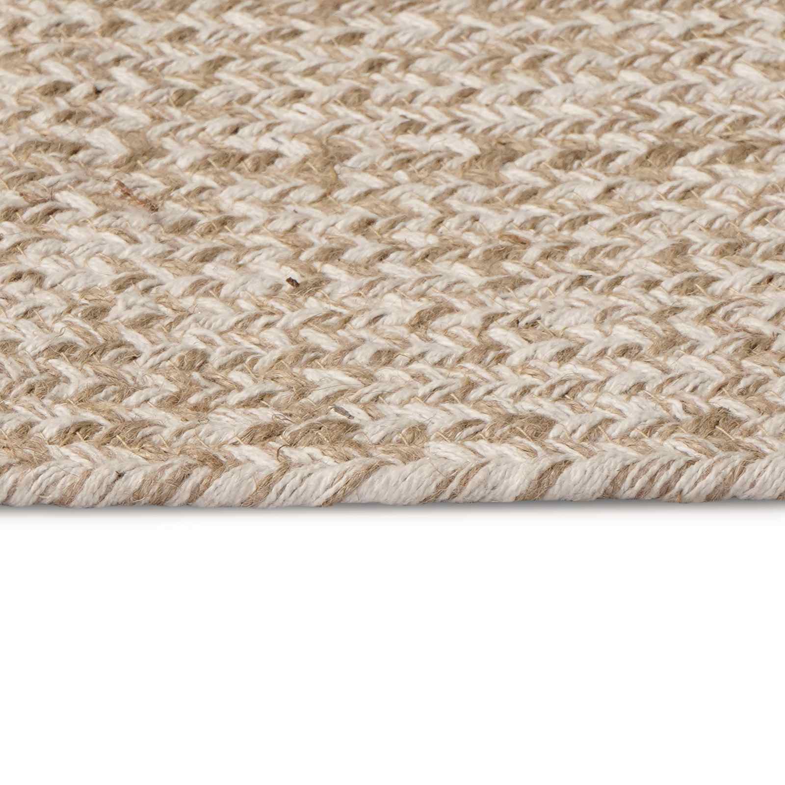 Vloerkleden Wit 122 x 183 cm Jute