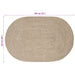 Vloerkleden Wit 122 x 183 cm Jute