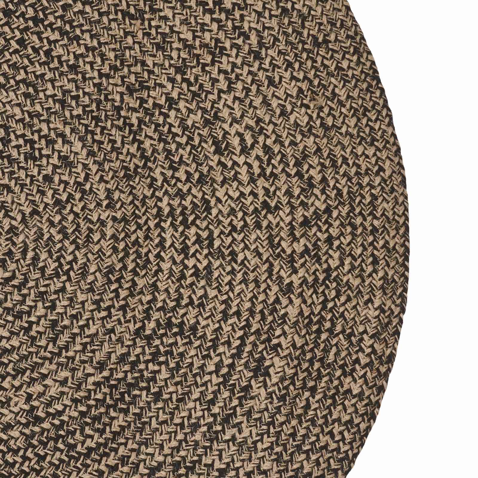 Vloerkleden Zwart 100 x 152 cm Jute
