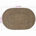 Vloerkleden Zwart 100 x 152 cm Jute