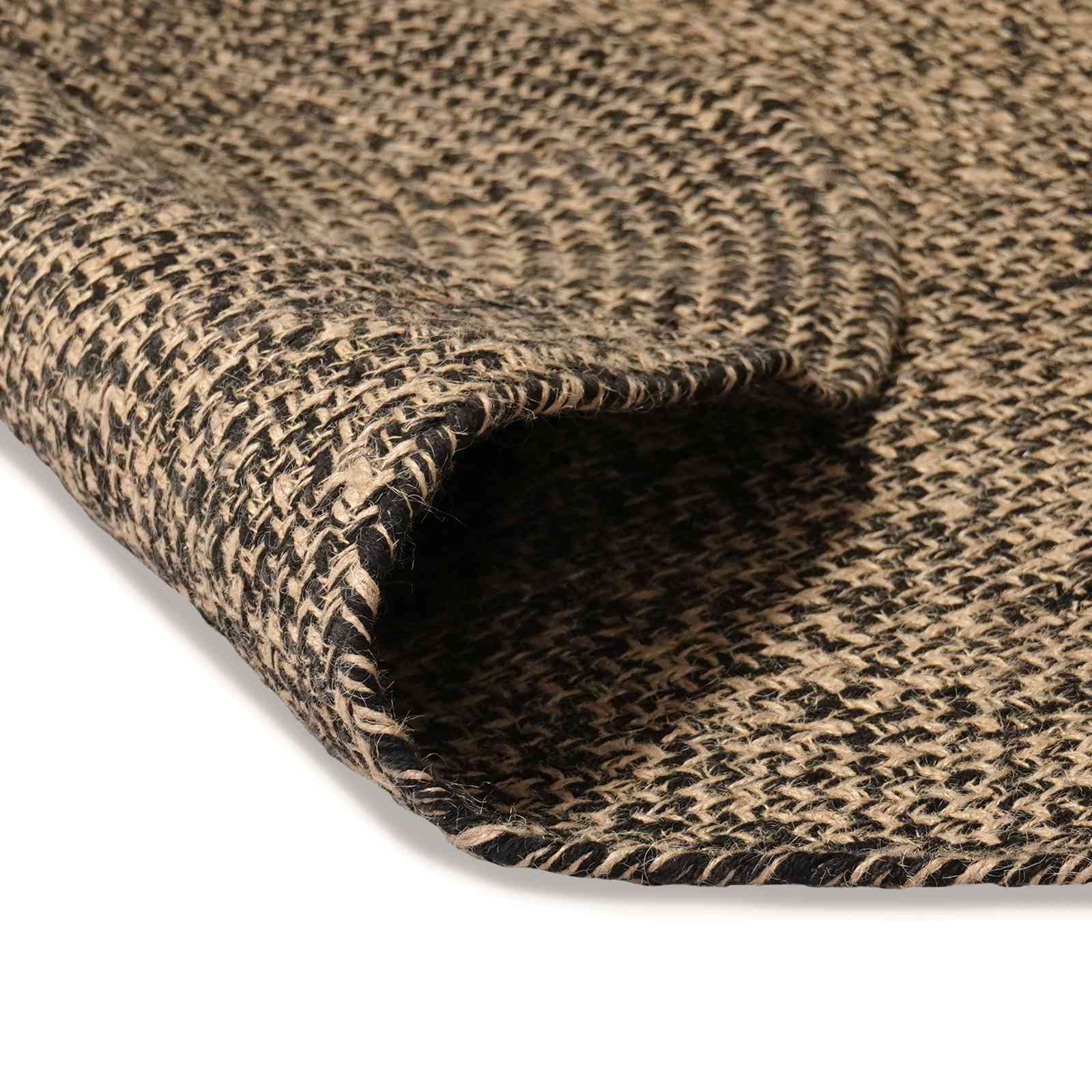 Vloerkleden Zwart 152 x 245 cm Jute