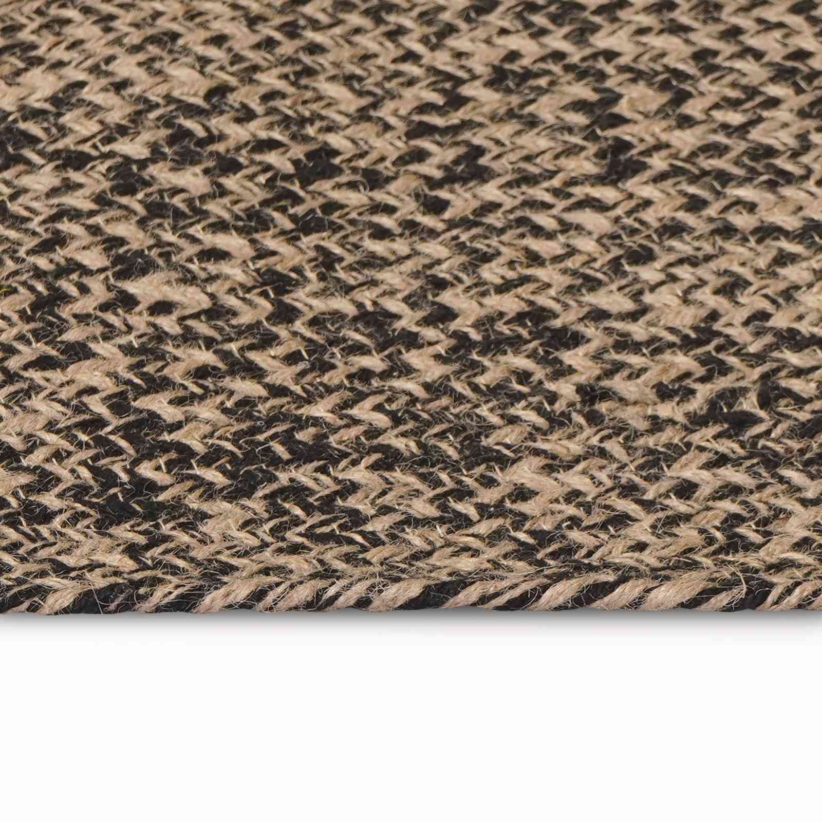 Vloerkleden Zwart 152 x 245 cm Jute