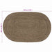 Vloerkleden Zwart 205 x 305 cm Jute