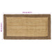 Vloerkleden Grijs 60 x 110 cm Jute