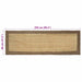 Vloerkleden Grijs 80 x 250 cm Jute