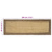 Vloerkleden Grijs 80 x 300 cm Jute