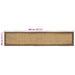 Vloerkleden Grijs 80 x 400 cm Jute