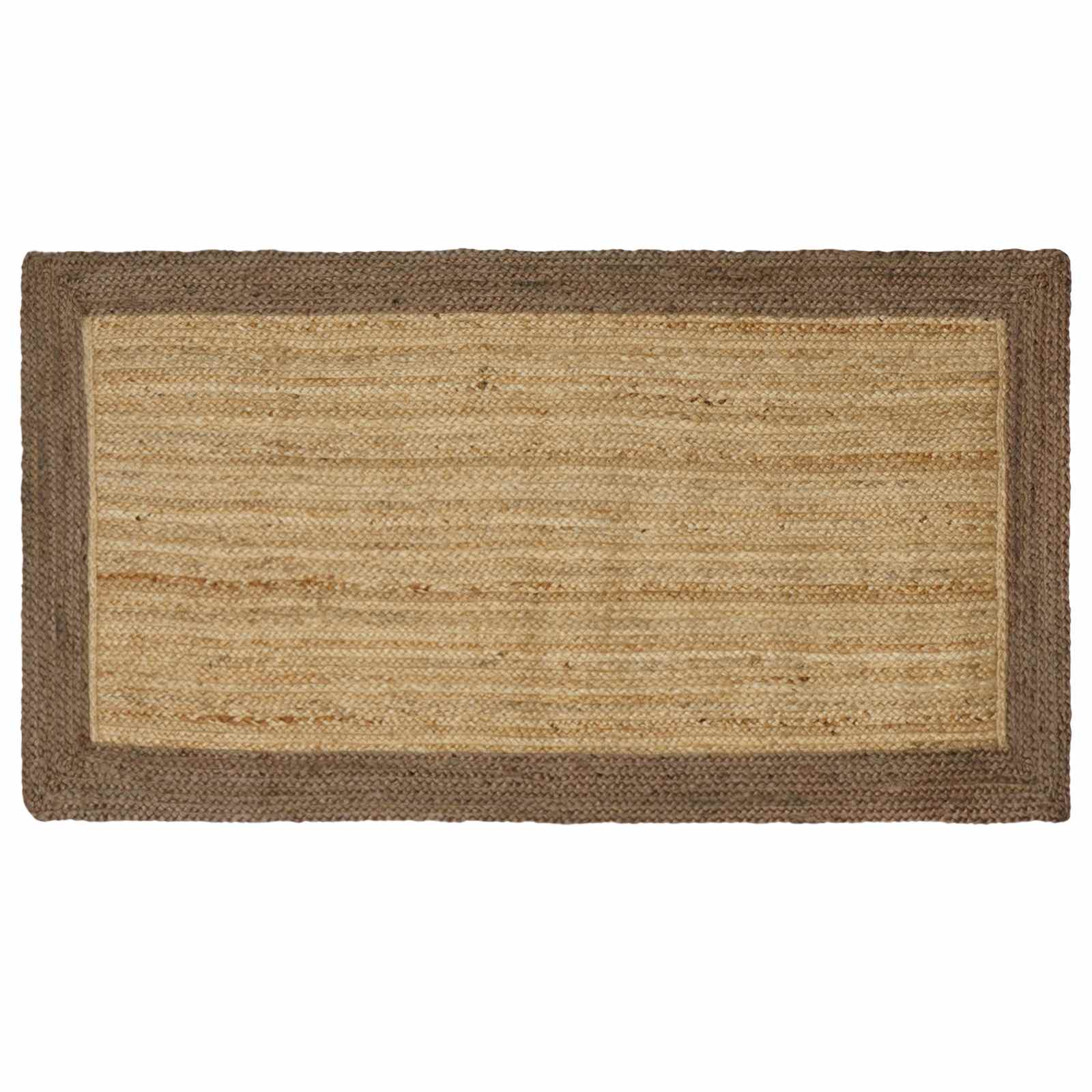 Vloerkleden Grijs 100 x 200 cm Jute