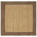 Vloerkleden Grijs 120 x 120 cm Jute