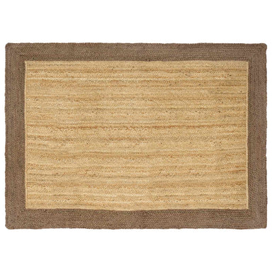 Vloerkleden Grijs 120 x 170 cm Jute