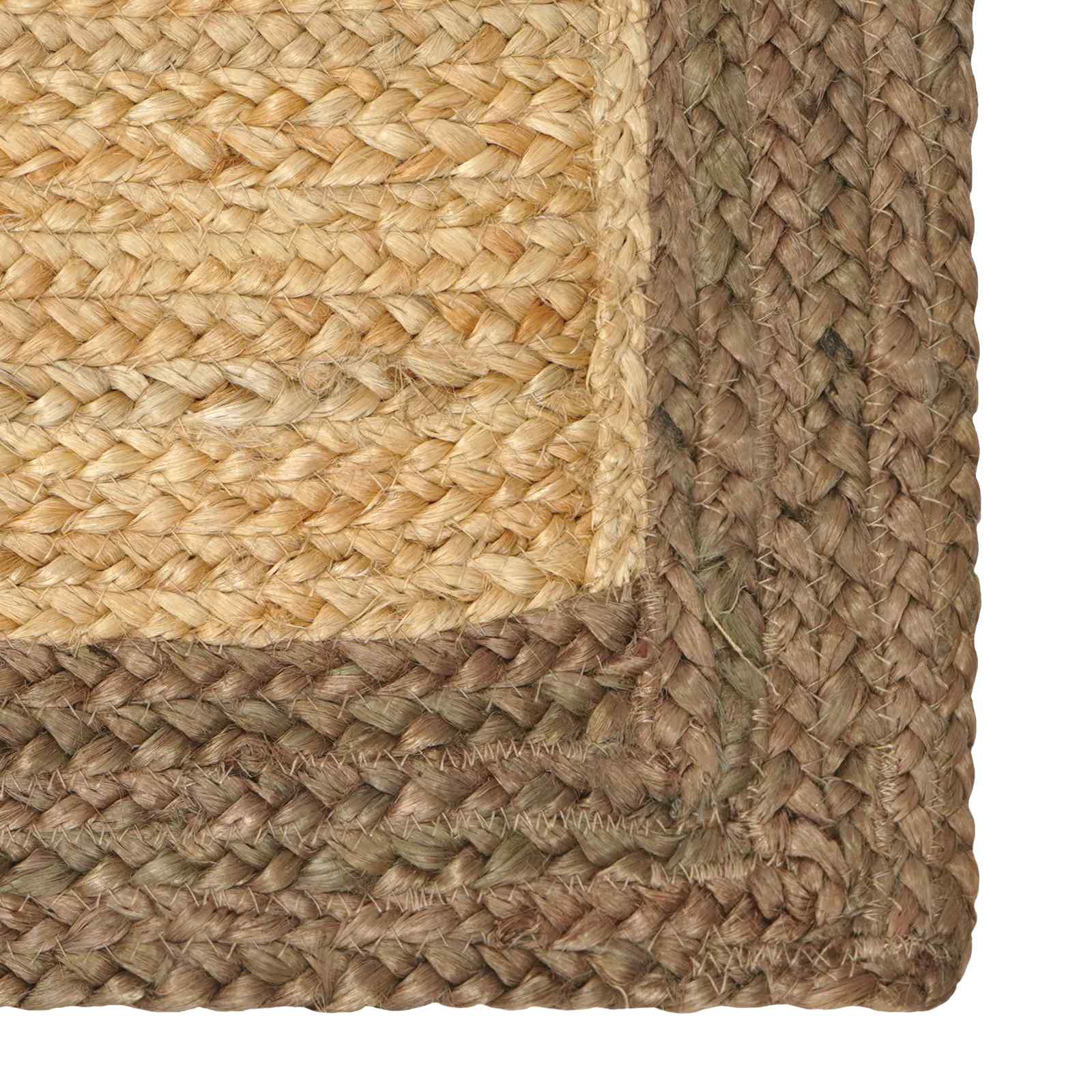 Gebied Tapijt Grijs 200 x 200 cm Jute
