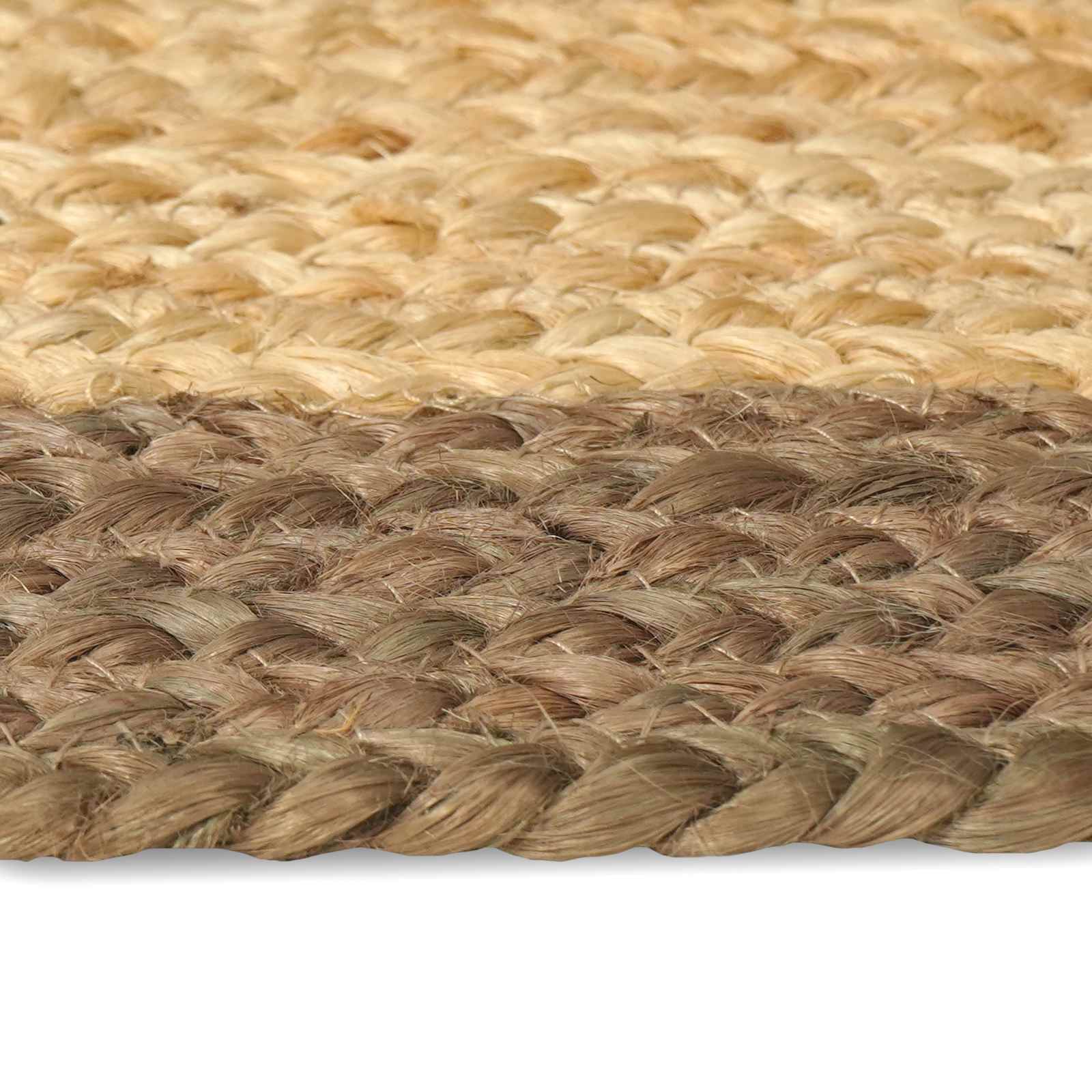 Gebied Tapijt Grijs 200 x 200 cm Jute