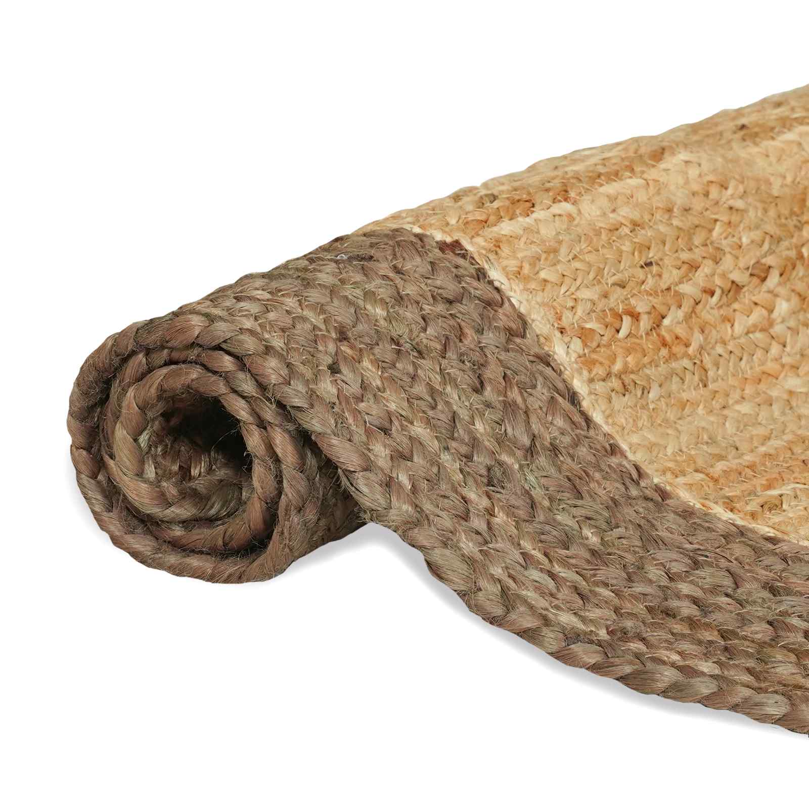 Gebied Tapijt Grijs 200 x 200 cm Jute
