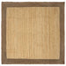 Gebied Tapijt Grijs 200 x 200 cm Jute