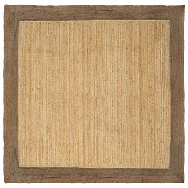 Vloerkleden Grijs 240 x 240 cm Jute