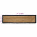 Vloerkleden Donkergrijs 60 x 250 cm Jute