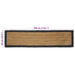 Vloerkleden Donkergrijs 60 x 300 cm Jute