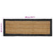 Vloerkleden Donkergrijs 80 x 200 cm Jute