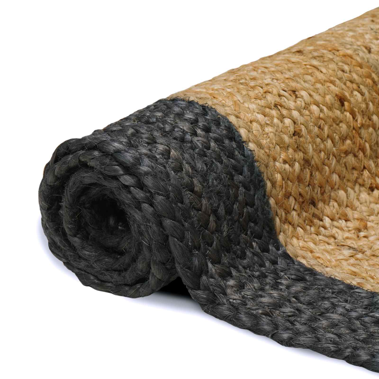 Vloerkleden Donkergrijs 80 x 300 cm Jute