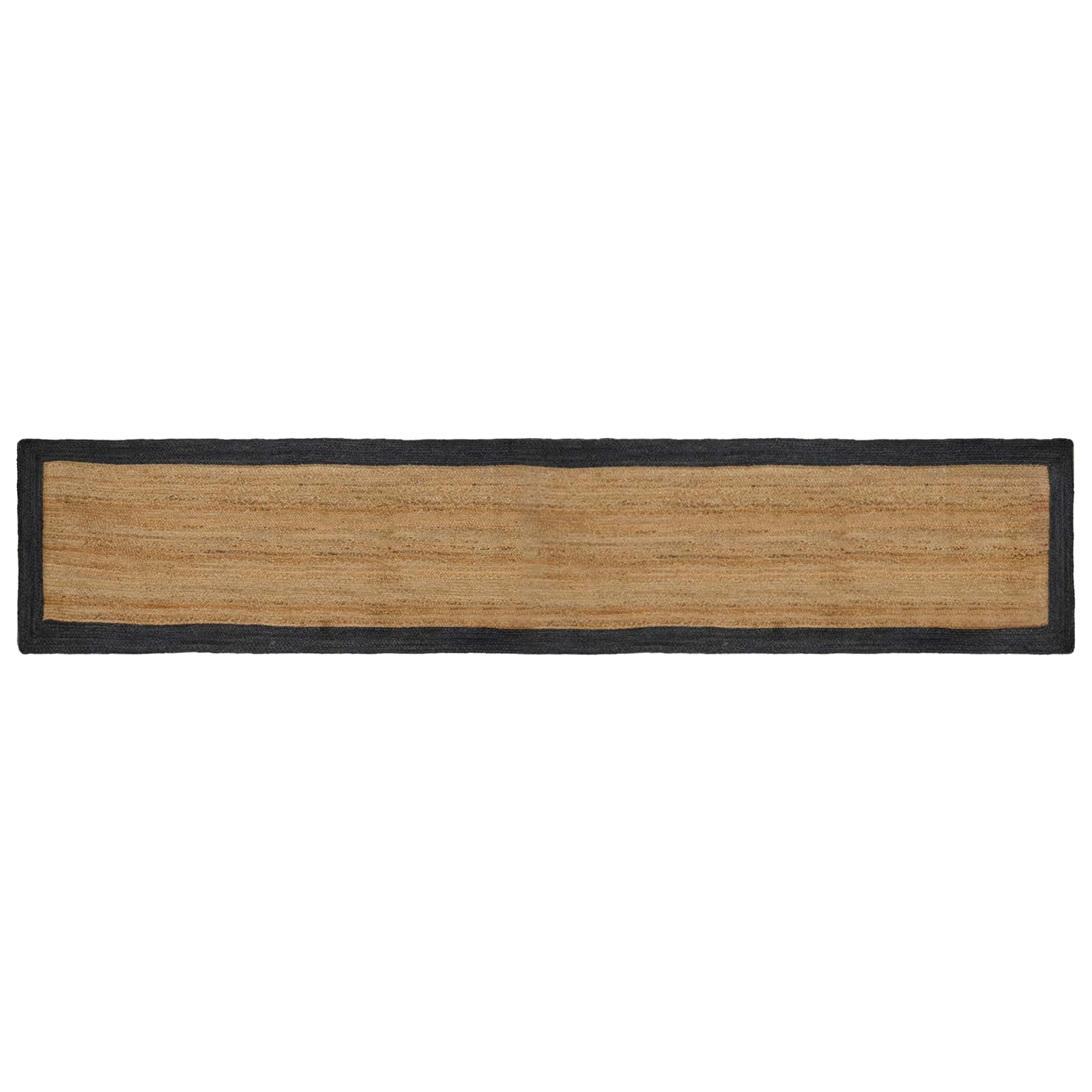 Vloerkleden Donkergrijs 80 x 400 cm Jute