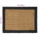 Vloerkleden Donkergrijs 120 x 170 cm Jute