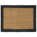 Vloerkleden Donkergrijs 120 x 170 cm Jute