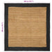 Vloerkleden Donkergrijs 200 x 200 cm Jute