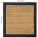 Vloerkleden Donkergrijs 240 x 240 cm Jute