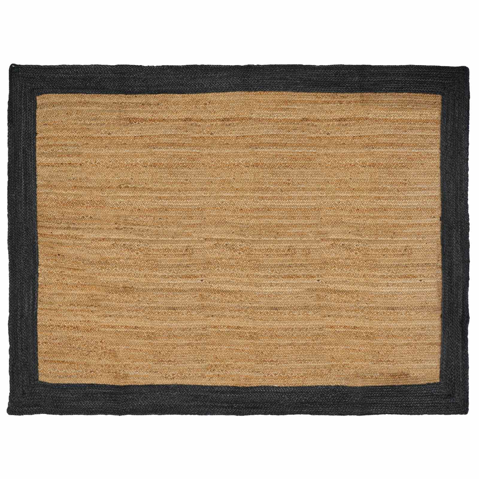 Vloerkleden Donkergrijs 240 x 340 cm Jute