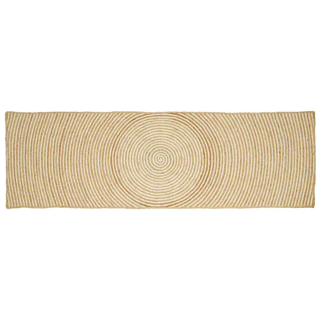 Vloerkleden Wit 60 x 250 cm Jute