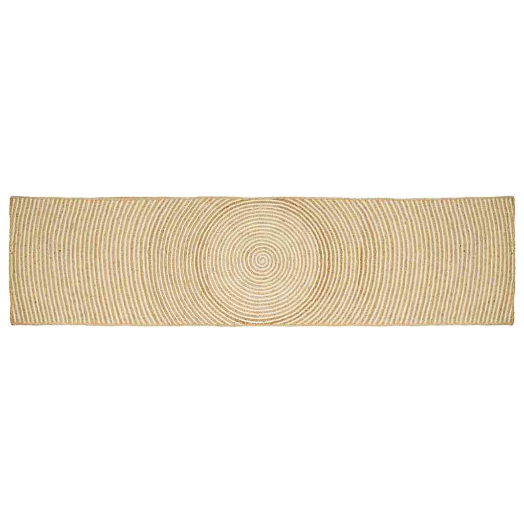 Vloerkleden Wit 60 x 400 cm Jute