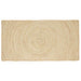 Vloerkleden Wit 100 x 200 cm Jute