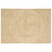 Vloerkleden Wit 120 x 170 cm Jute