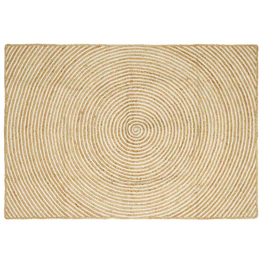 Vloerkleden Wit 140 x 200 cm Jute