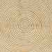 Vloerkleden Wit 200 x 200 cm Jute