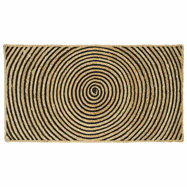 Vloerkleden Zwart 60 x 110 cm Jute