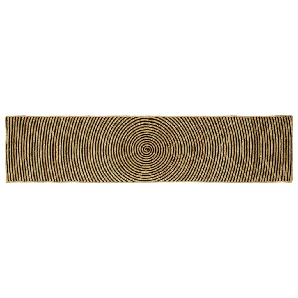 Vloerkleden Zwart 60 x 250 cm Jute
