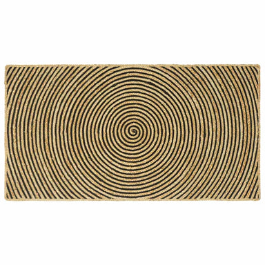 Vloerkleden Zwart 80 x 150 cm Jute