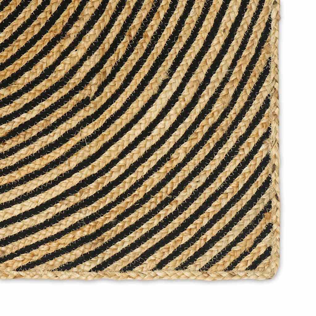 Vloerkleden Zwart 80 x 200 cm Jute